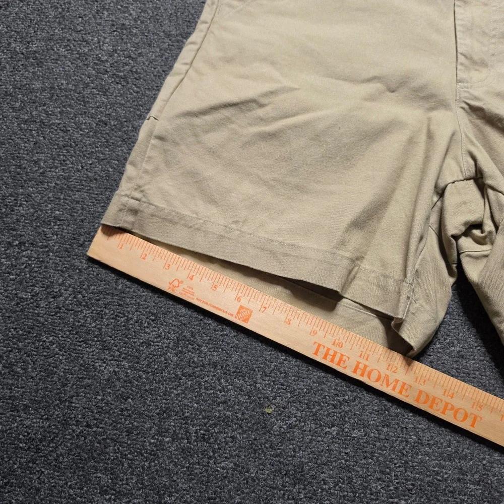 Vintage Patagonia Stand Up Shorts Tan Khaki Mens 34 Organic Cotton Canvas Hiking